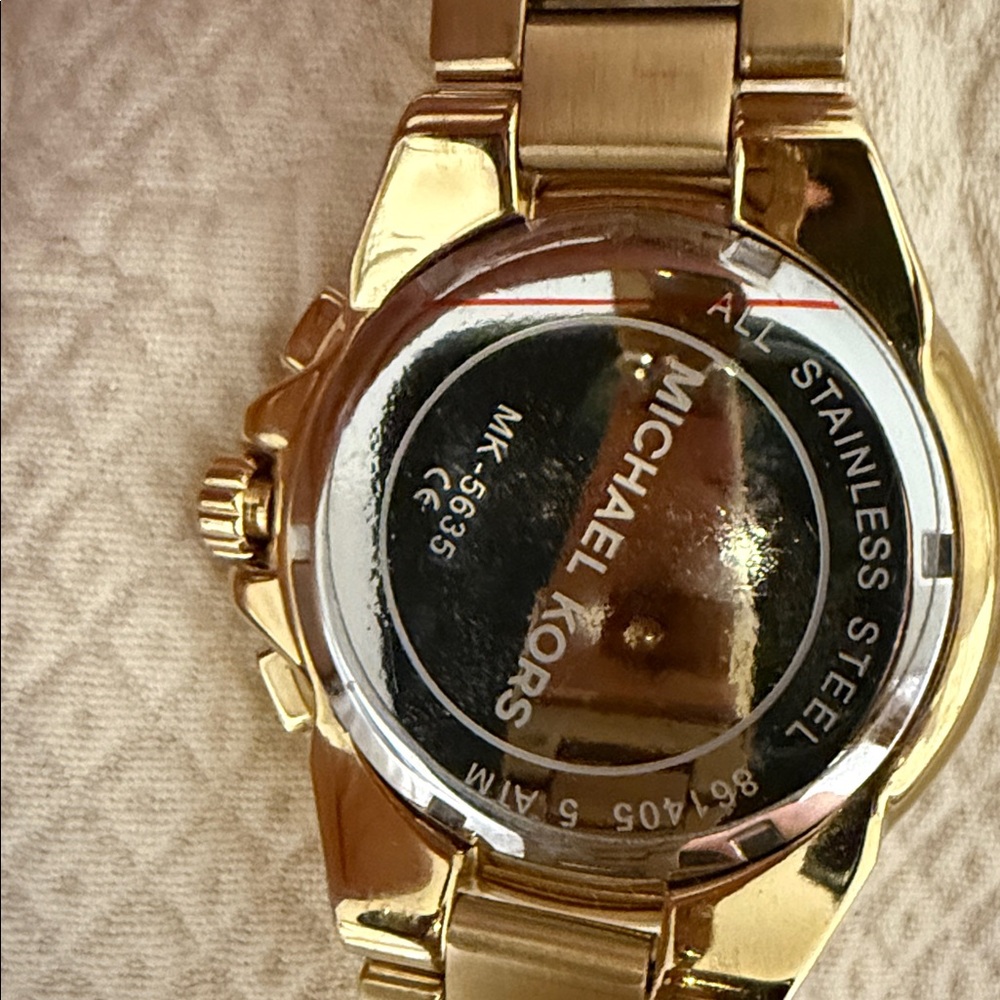 Michael Kors Gold Camille Watch - Picture 2 of 4